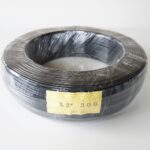 ISHIDA　ビニールチューブ　3.2φ　黒　（300ｍ巻）