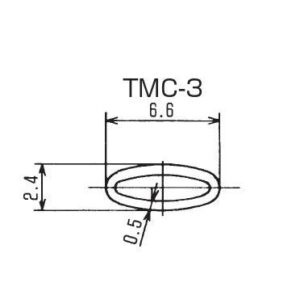 東洋技研　フラットチューブ　TMC-3　(200ｍ)　白