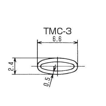 東洋技研　フラットチューブ　TMC-3　(200ｍ)　白