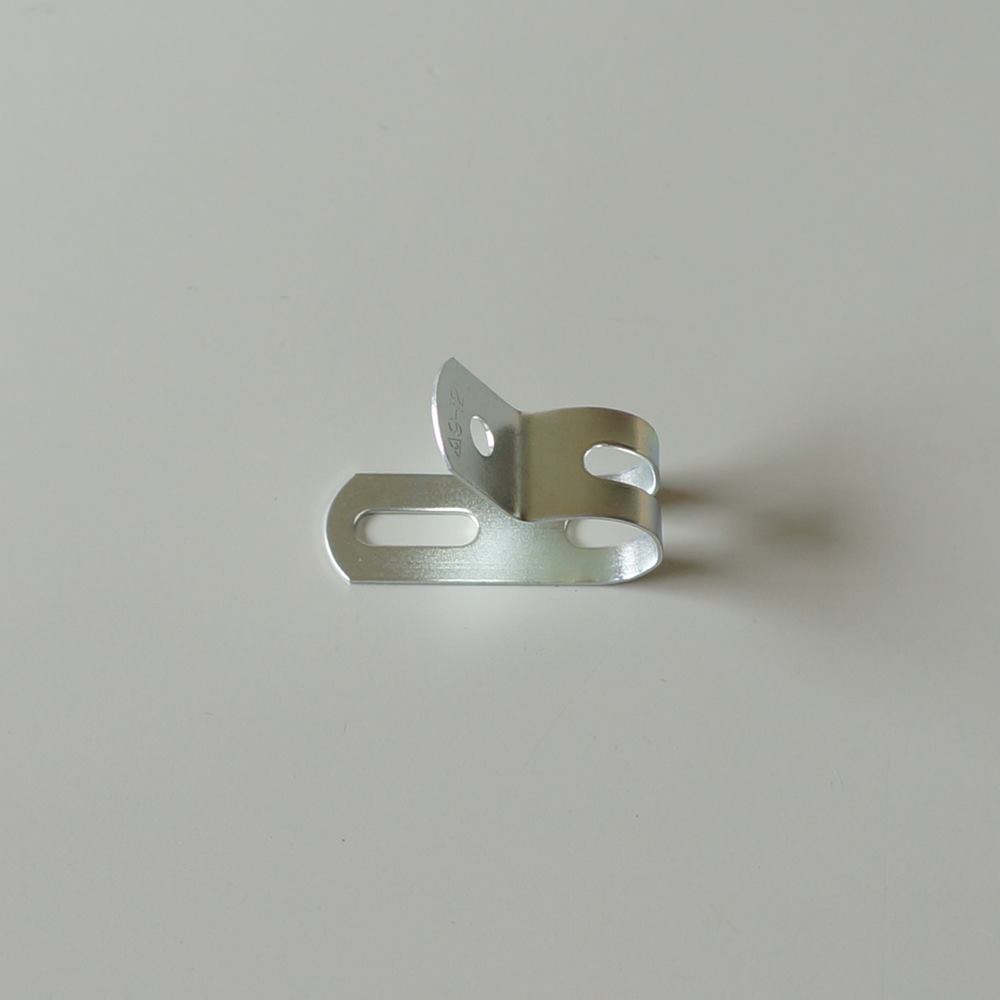 斉藤製作所　メタル片サドル　SS-912-G（100個入り）V.V.R用片サドル【三価クロメート表面処理】