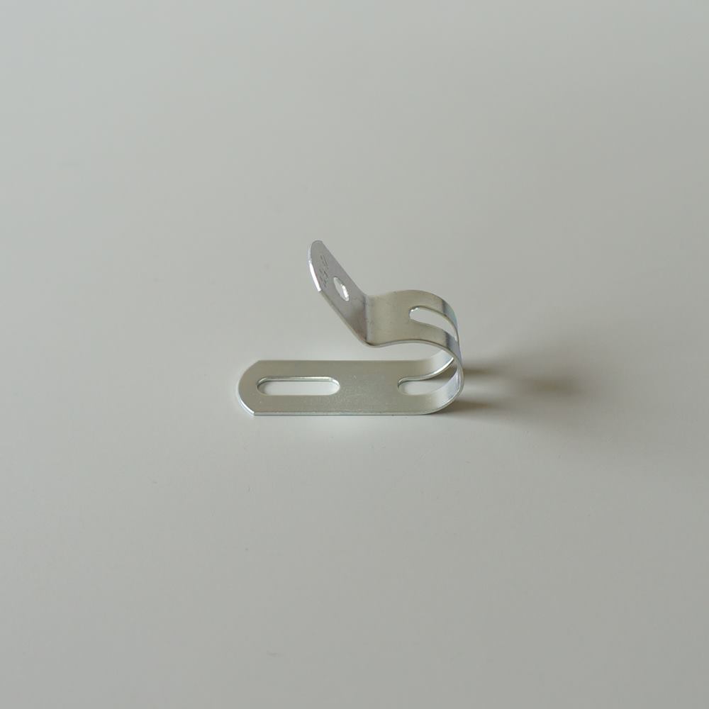 斉藤製作所　メタル片サドル　SS-912-G（100個入り）V.V.R用片サドル【三価クロメート表面処理】