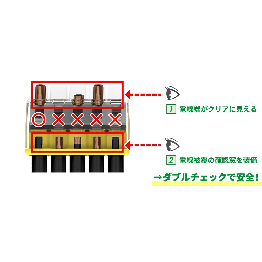 ワゴ WGZシリーズ　WGZ-4 差込コネクター　(80入り)