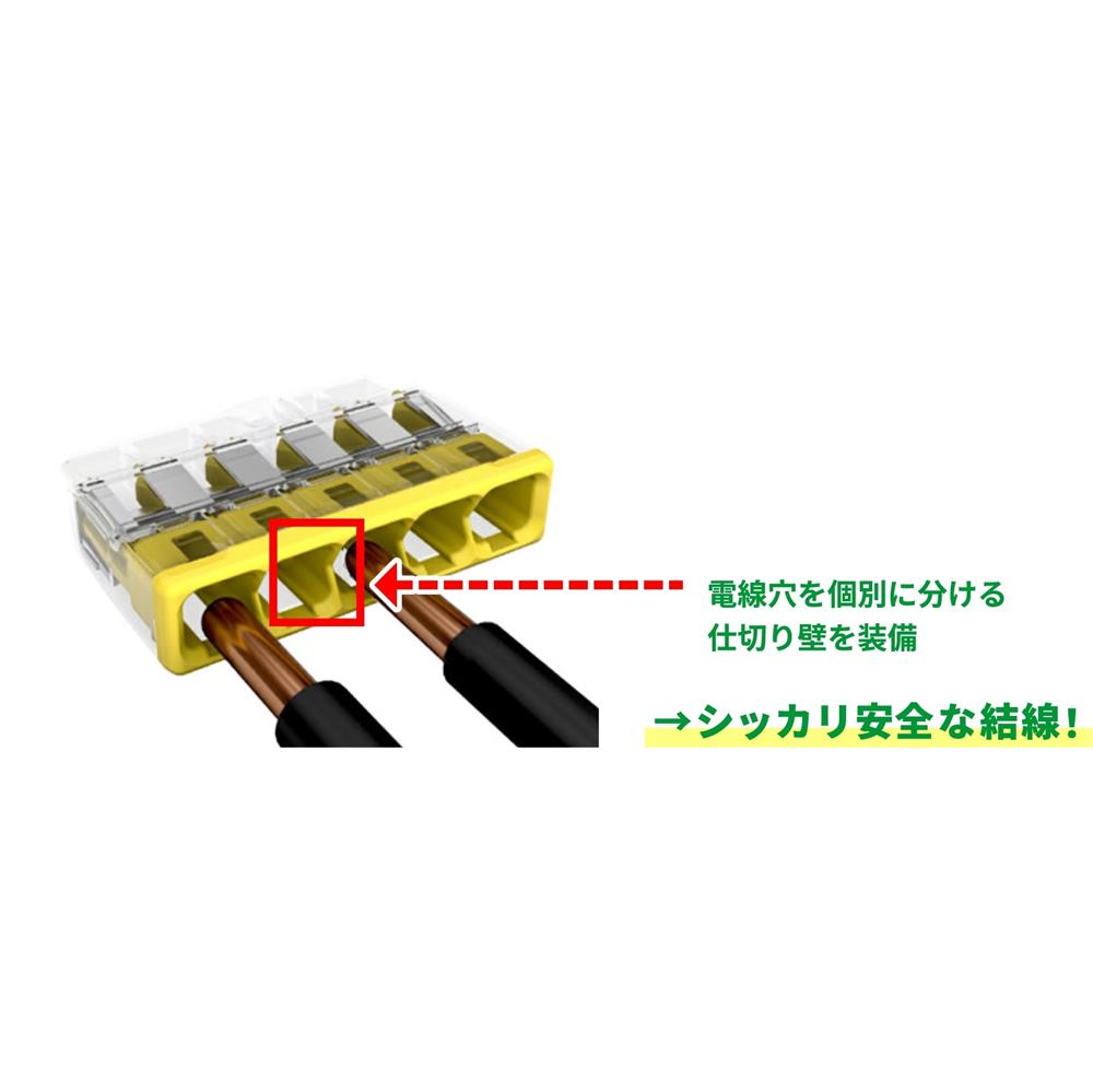 ワゴ WGZシリーズ　WGZ-4 差込コネクター　(80入り)