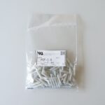 日本圧着端子　ナイロン絶縁付ギボシ接続子PCタイプ　PCF-0.5 透明（100個入り）