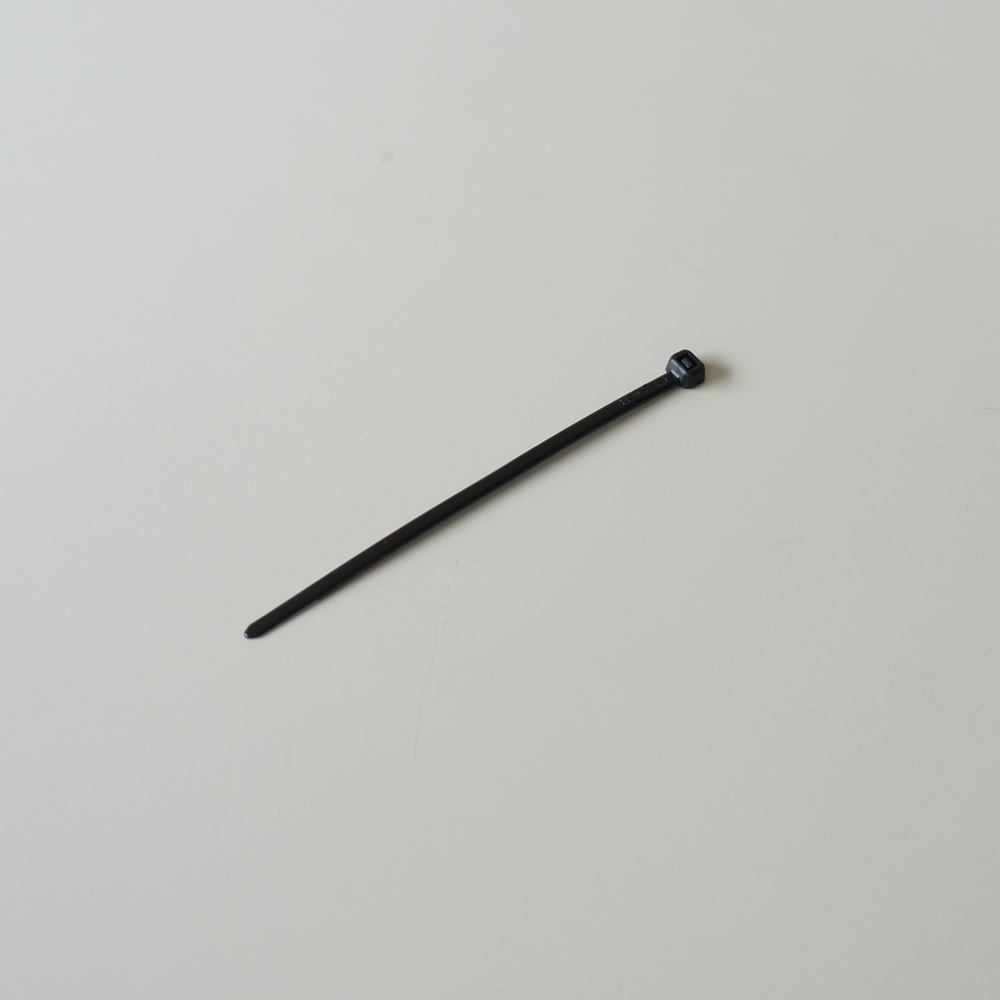 芝軽粗材　コンベックス　CV-70B(100本入り)　結束バンド　黒　耐候性　屋内・屋外用