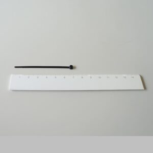 芝軽粗材　コンベックス　CV-70B(100本入り)　結束バンド　黒　耐候性　屋内・屋外用