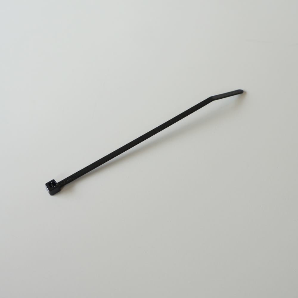 芝軽粗材　コンベックス　CV-100B(100本入り)　結束バンド　黒　耐候性　屋内・屋外用