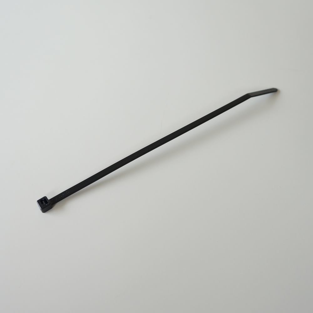 芝軽粗材　コンベックス　CV-150B(100本入り)　結束バンド　黒　耐候性　屋内・屋外用