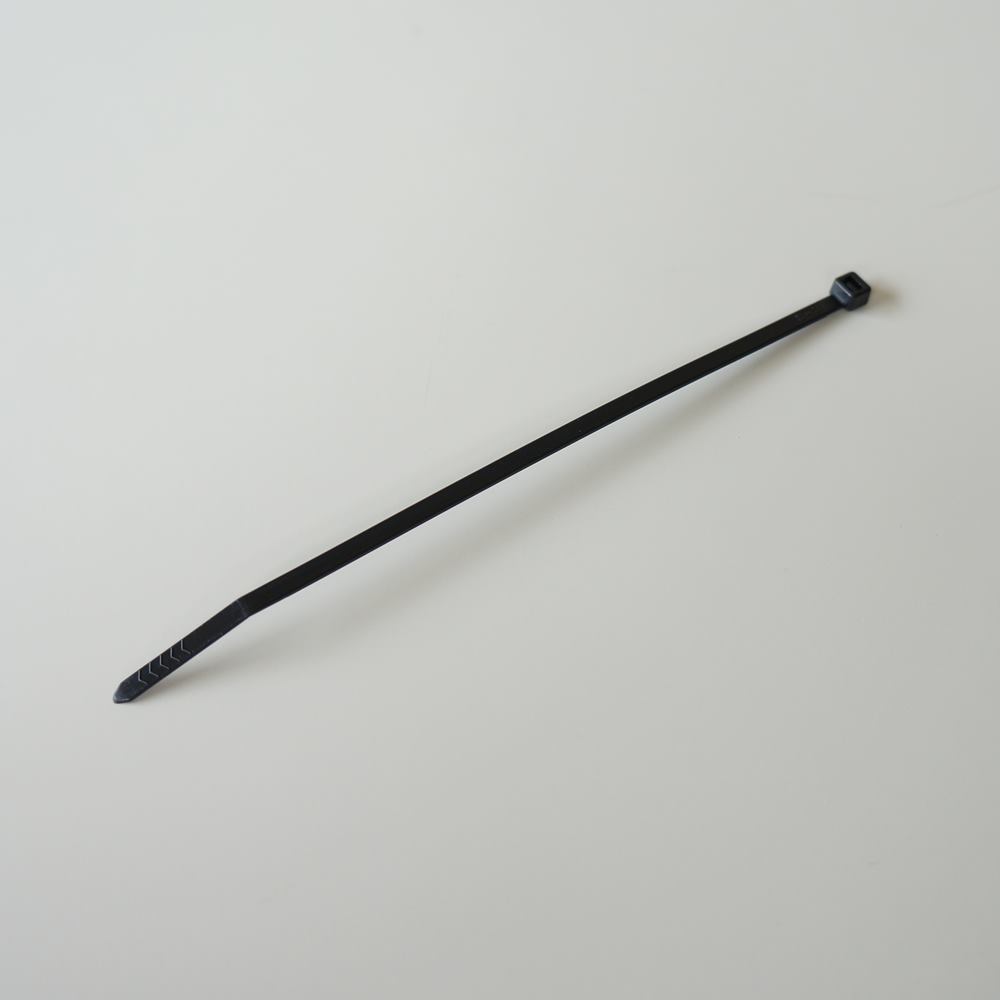 芝軽粗材　コンベックス　CV-150B(100本入り)　結束バンド　黒　耐候性　屋内・屋外用