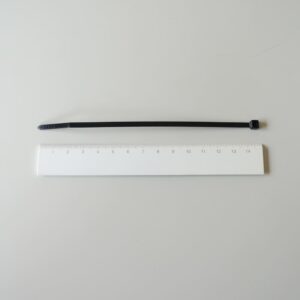 芝軽粗材　コンベックス　CV-150B(100本入り)　結束バンド　黒　耐候性　屋内・屋外用