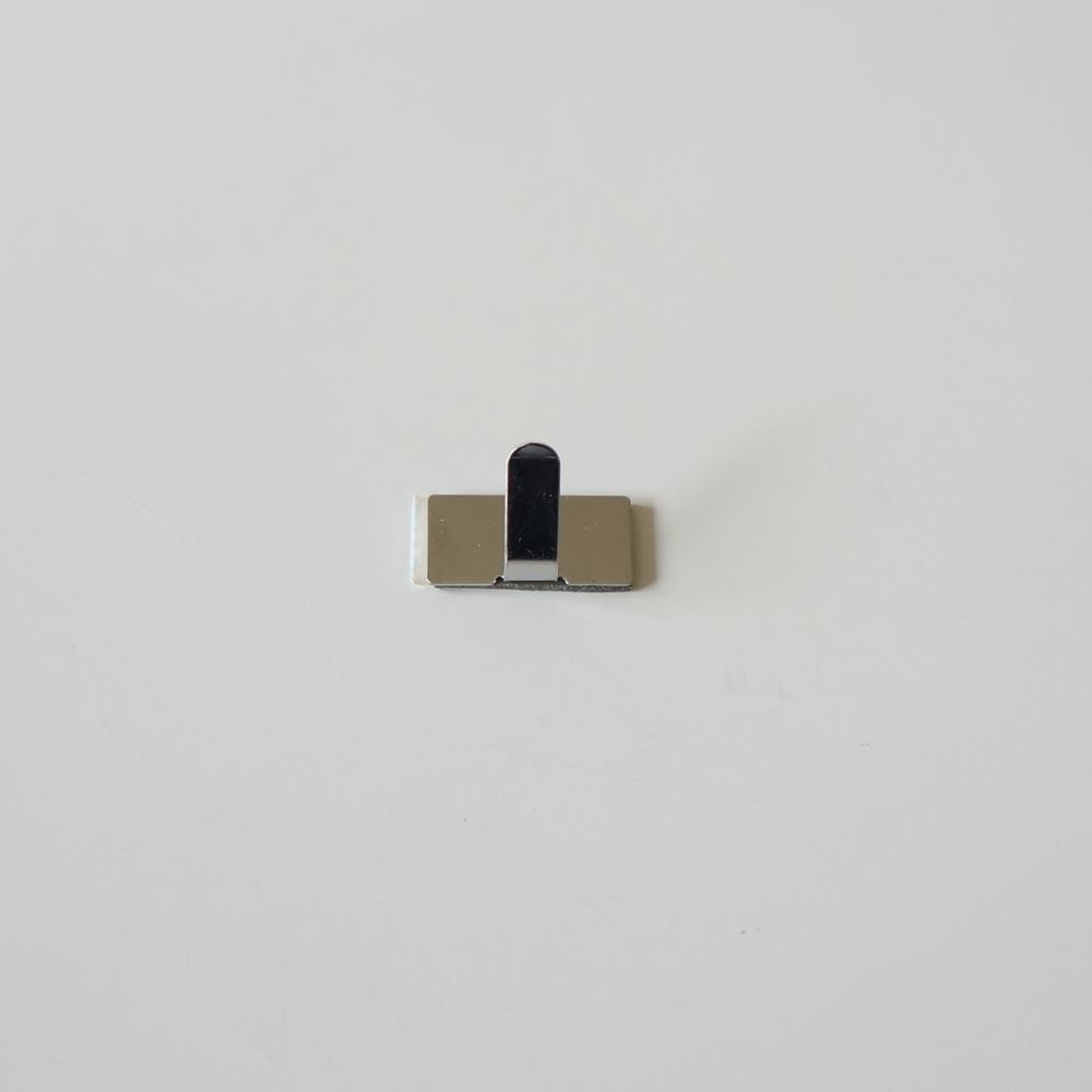 コードフックステッカー【ステンレス】　I-CFS-20-SUS （1袋＝50個）