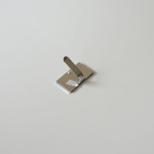 コードフックステッカー【ステンレス】　I-CFS-25-SUS （1袋＝50個）