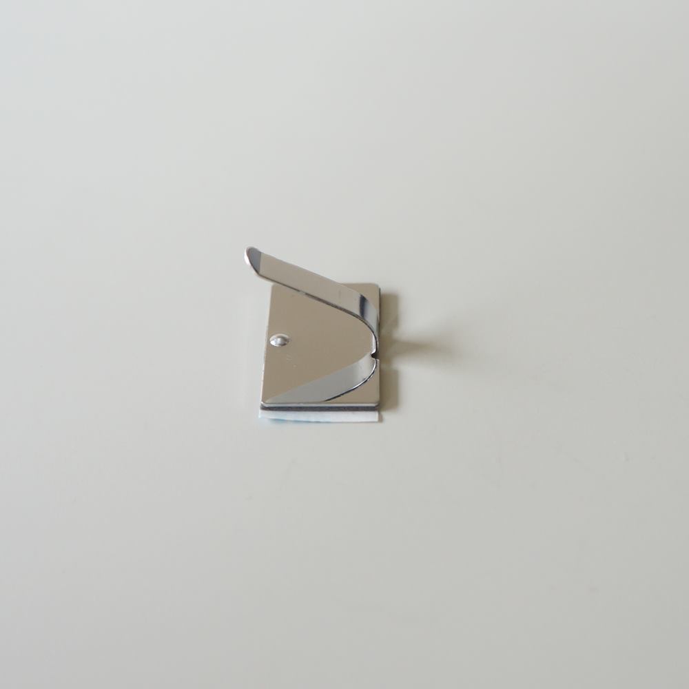 コードフックステッカー【ステンレス】　I-CFS-25-SUS （1袋＝50個）