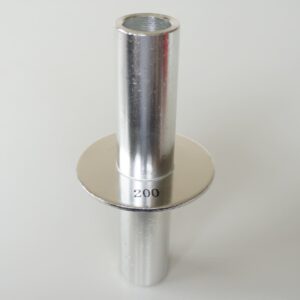 朝日合金　水切スリーブ　圧着用200㎟　(丸型)　スズメッキ