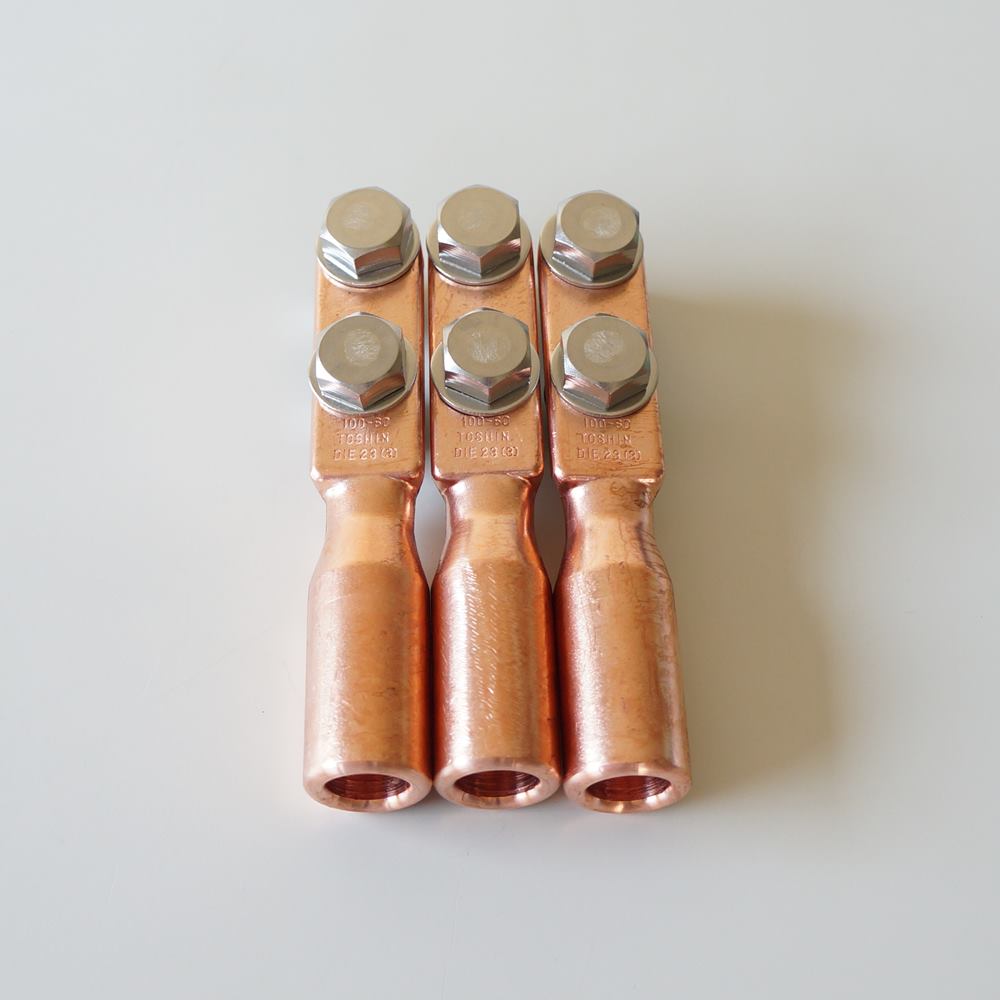 東神電気　開閉器リード線用圧縮端子(PAS端子) 100-60 【3個セット】