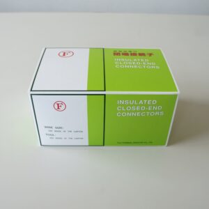 冨士端子工業　絶縁被覆付閉端接続子【CE型】CE-2 　1000個入り（100個×10）