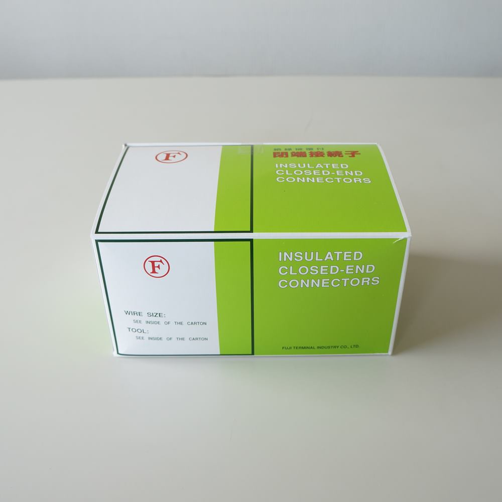 冨士端子工業　絶縁被覆付閉端接続子【CE型】CE-5 　500個入り（100個×5）