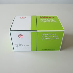 冨士端子工業　絶縁被覆付閉端接続子【CE型】CE-8 　300個入り（100個×3）