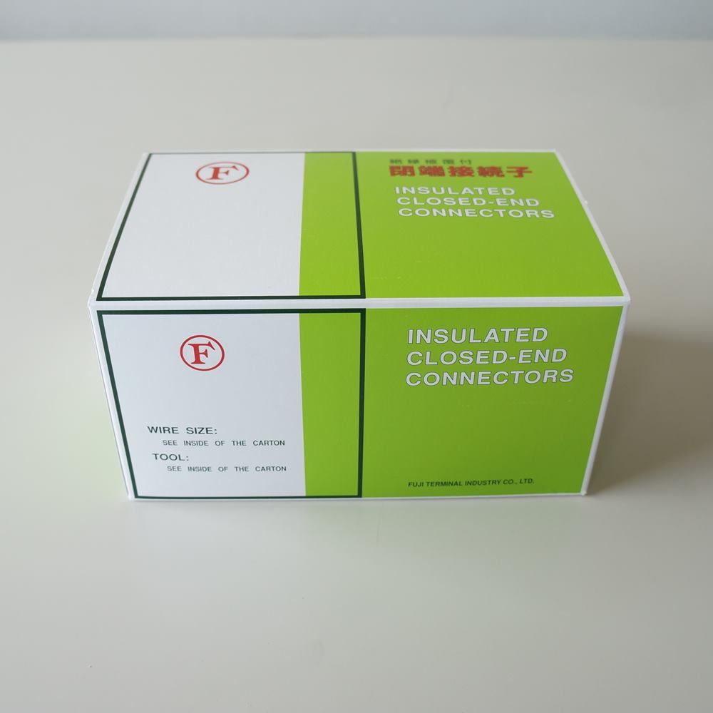 冨士端子工業　絶縁被覆付閉端接続子【CE型】CE-8 　300個入り（100個×3）