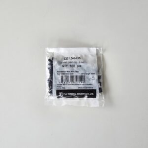 冨士端子工業　フェルール端子　CE1.5-6-BK（100個入り）